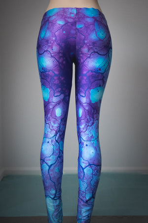 Nebula Purple Leggings